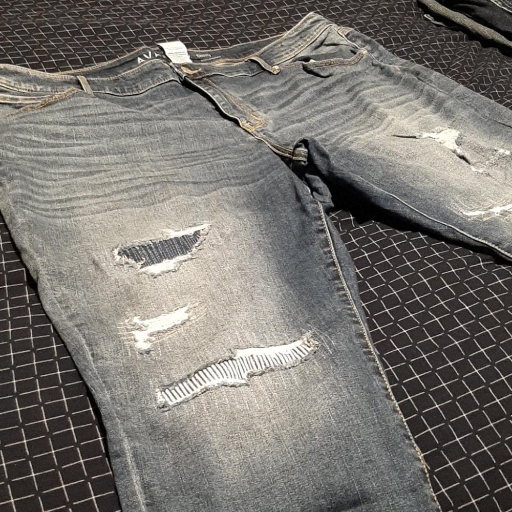 Plus stretch skinny jeans